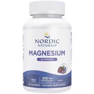 Nordic Naturals Magnesium Gummies Borůvka 60 gummies – Hledejceny.cz