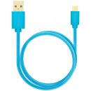 Axagon BUMM-AM02QL Micro USB, 2A, 0,2m, modrý