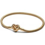 PANDORA Náramek Moments Třpytivé srdce a nekonečno 17 cm PAN563758C01-17 5700303186122 – Zboží Mobilmania
