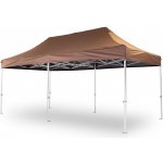 TENTino STŘECHA NA STAN 4x6/6 m BIG HEXAGON EXTREME 10B - SVĚTLE HNĚDÁ – Zboží Mobilmania