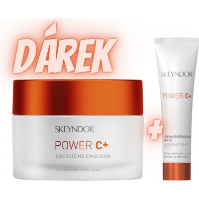 Skeyndor Power C+ Energizing Emulsion SPF15 pleťová emulze s vitaminem C pro smíšenou a mastnou pleť 50 ml – Hledejceny.cz