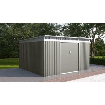 G21 GRAH 1132 340 x 333 cm metalický šedý – Sleviste.cz