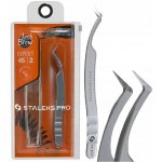 Pinzeta na řasy STALEKS EXPERT 45/2 – Zboží Dáma