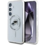 Karl Lagerfeld Magnetic IML Metal KC Heads Samsung S25 Plus bílé KLHMS25MHLSKCH – Zboží Živě