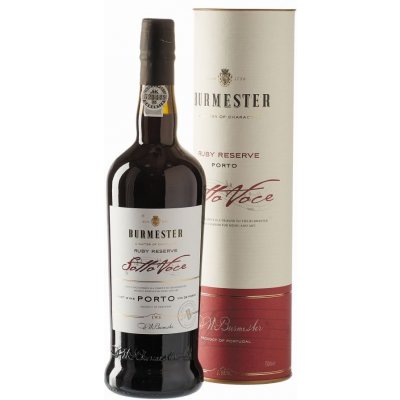 Burmester Sotto Voce Porto Ruby 19,5% 0,75 l (tuba) – Zboží Mobilmania