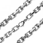 SILVEGO Pánský ocelový řetěz anchor KMMN16226 – Zboží Dáma