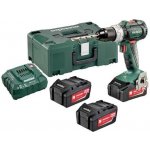 Metabo BS 18 LT BL Set + 3x4,0 Ah – Hledejceny.cz