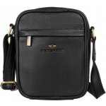 Pánská kožená crossbody taška černá GT230 – Zboží Dáma