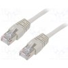 síťový kabel Gembird PP22-2M Patch RJ45, cat. 5e, FTP, 2m, šedý
