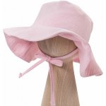 Dívčí mušelínový klobouček růžový – Hledejceny.cz