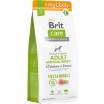 Brit Care Sustainable Adult Medium Breed Chicken & Insect 14 kg – Hledejceny.cz