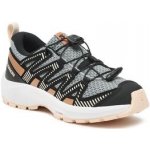 Salomon dětské boty Xa Pro V8 J Monument/Mocha Mousse L41762200 šedá – Hledejceny.cz