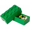 Svačinový box LEGO® svačinový box 100x200x75 mm-tm.zelená