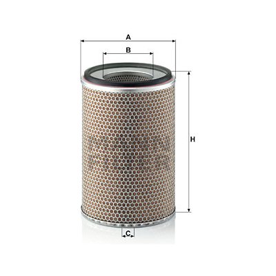MANN-FILTER Vzduchový filtr C24719 – Hledejceny.cz