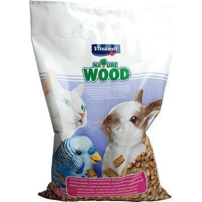 Vitakraft Pet Nature wood-dřevěné peletky 5 l – Zboží Dáma