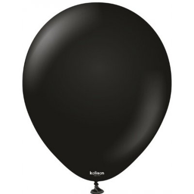 Kalisan Balloons Balonky černé Standard Black 13 cm 5" – Zboží Dáma