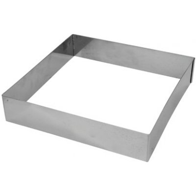 Sving Forma na dort nerez 20x20x4 cm – Sleviste.cz