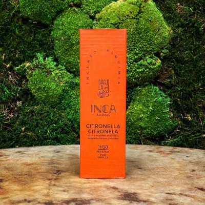 Incaaromas Citronela Vonné tyčinky 4 ks – Hledejceny.cz