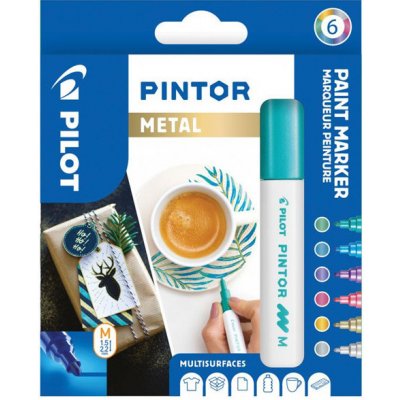 Pilot Pintor 6ks Metal 952872 – Zbozi.Blesk.cz