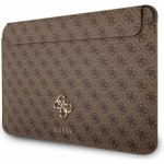 Guess 4G Metal Logo Sleeve MacBook 13" Air hnědá GUCS13G4GFBR – Zboží Živě