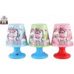 Teddies Stolní mini lampička s jednorožcem