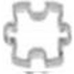 Vykrajovátko puzzle 2cm - Smolík – Hledejceny.cz