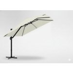 Garden Line ZAHRADNÍ PARASOL ROMA 3 x 4 M BÉŽOVÝ S PŘÍKROVKOU – Zbozi.Blesk.cz