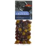 Ilida Mix zelených a černých oliv oregánem s peckou 150 g – Sleviste.cz