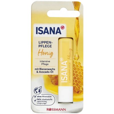 Isana Balzám na rty s medem Medový 4,8 g – Hledejceny.cz