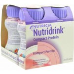 NUTRIDRINK COMPACT PROTEIN S PŘÍCHUTÍ JAHODOVOU POR SOL 4X125ML – Zboží Mobilmania