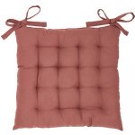 Today Polštář na židli Assise Matelassee 38/38 Panama TODAY Essential Terracotta Hnědá – Hledejceny.cz