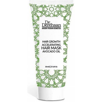 Hristina vlasová maska na podporu růstu vlasů s avokádovým olejem 200 ml