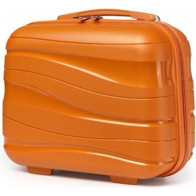 Kono Kosmetický kufřík K2094L 34 cm Oranžový