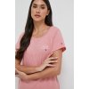 Dámská Trička Tommy Hilfiger Bavlněné tričko UW0UW04525 růžová