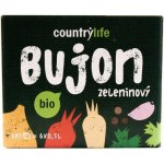 Country Life Bio Bujon zeleninový kostky 66 g – Zboží Dáma