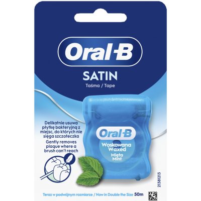 Oral-B Satin dentální nit Mint 50 m – Hledejceny.cz