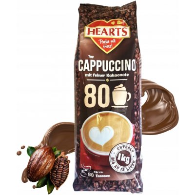 Hearts Cappuccino Kakao 1 kg – Zboží Dáma