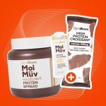 GymBeam Proteinová pomazánka MoiMüv lískový ořech 400 g – Zboží Dáma