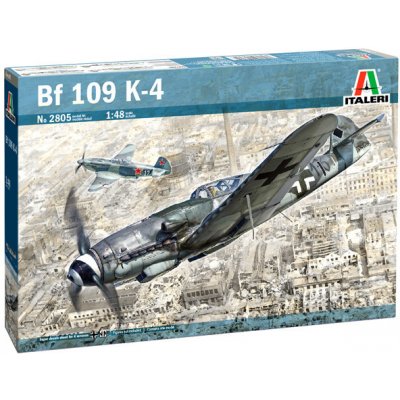 Italeri Bf 109 K-4 Model Kit letadlo 2805 1:48 – Zboží Dáma