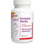 Dolvit Immuno Herbs PODPORA IMUNITY pro PSY a KOČKY 90 tablet – Hledejceny.cz