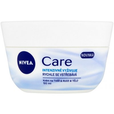 Nivea výživný krém pro pleť a tělo Care Intensive Nourishment 50 ml