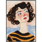 Jen tak z lásky Plakát Dívka v Paříži Rozměr plakátu: A4 (21 x 29,7 cm) – Zboží Dáma