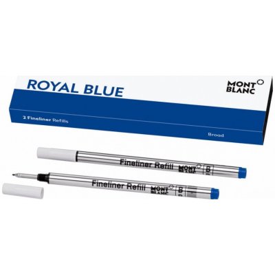 Montblanc 128249 2 náplně do Liner modré Royal Blue B – Zboží Dáma