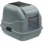 IMAC Krytá kočičí toaleta EASY CAT s filtrem a lopatkou 50 x 40 x 40 cm – Zbozi.Blesk.cz