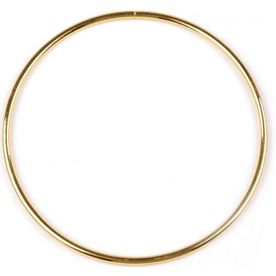 Kovový kruh na lapač snů Ø10,5 cm zlatý – Zboží Dáma