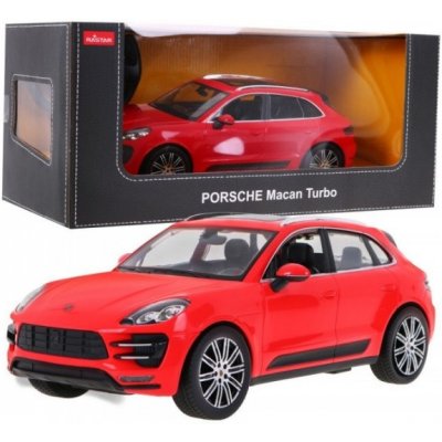 Rastar Porsche Macan červená RTR 1:14 – Zbozi.Blesk.cz