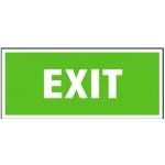 Exit | plastová cedule, 200x87mm – Zboží Dáma
