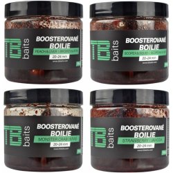 TB Baits Boosterované Boilies Peach Liver 120g 20-24mm