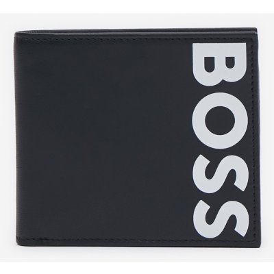 Hugo Boss černá pánská kožená peněženka
