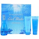 Davidoff Cool Water woman EDT 100 ml + tělové mléko 75 ml + sprchový gel 75 ml dárková sada – Zboží Mobilmania